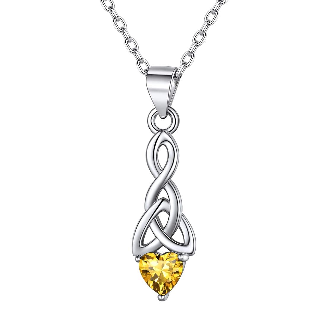 Birthstone Pendant Necklace