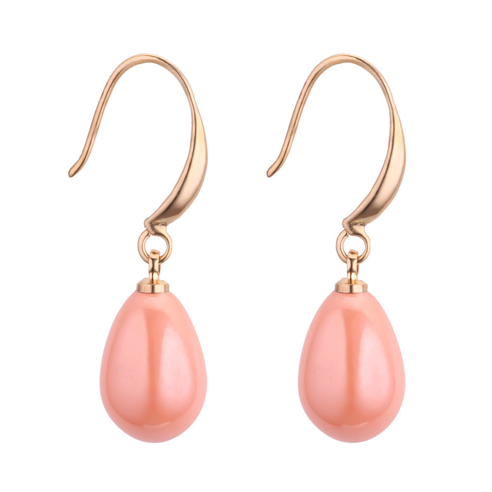 Elegant Pearl Drop Earrings