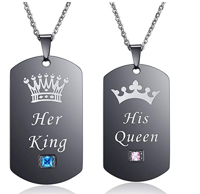 Crowned Hearts Couple Set