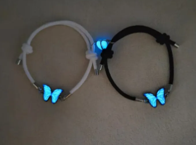 Glow Butterfly Necklace