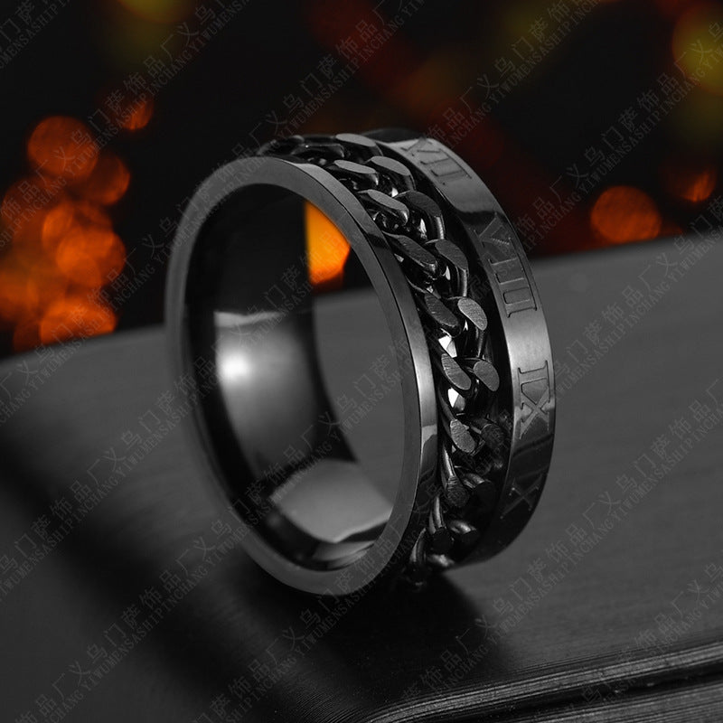 Roman Numeral Ring