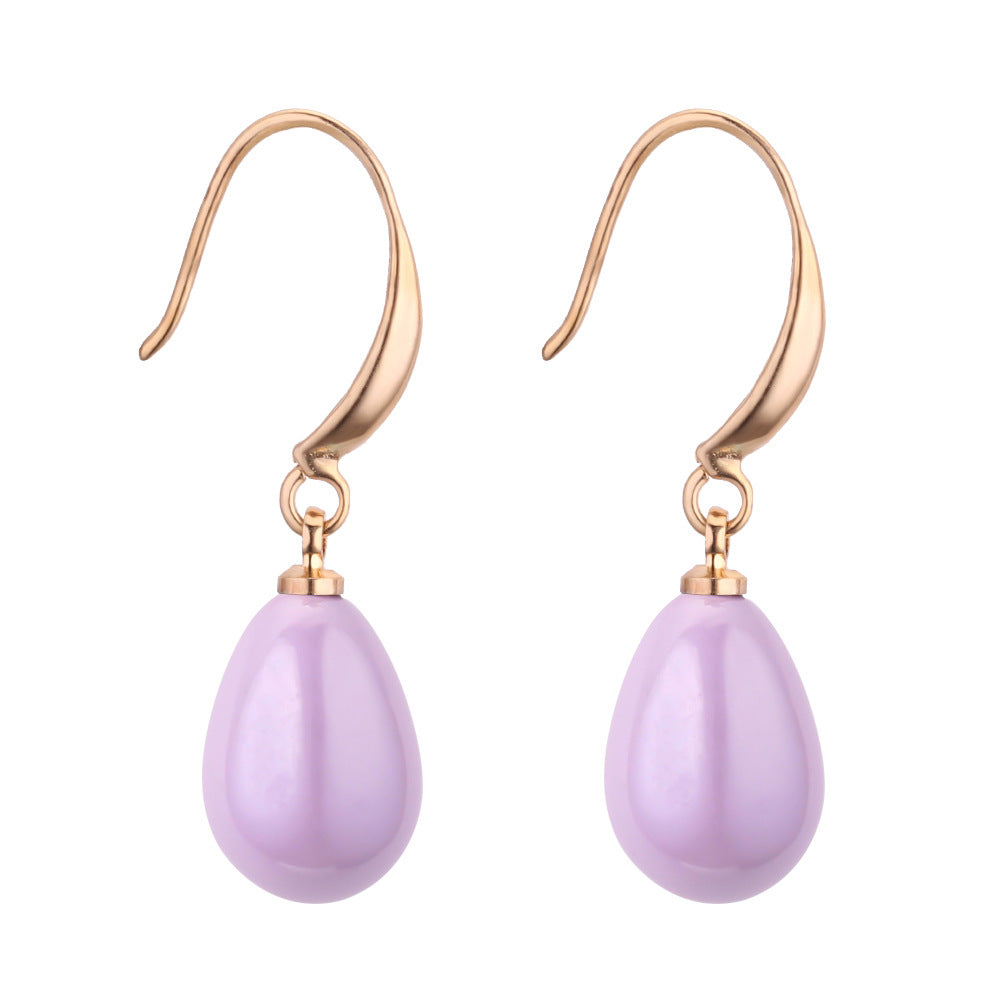 Elegant Pearl Drop Earrings