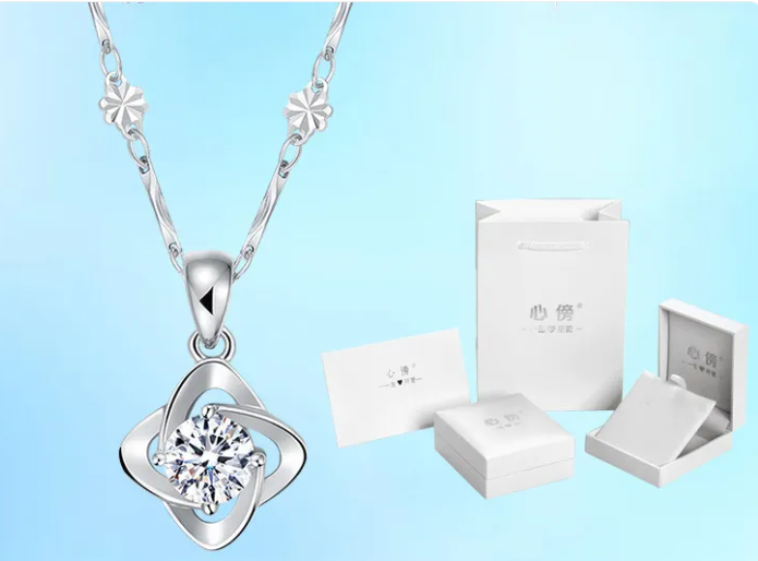 Sterling Drop Necklace