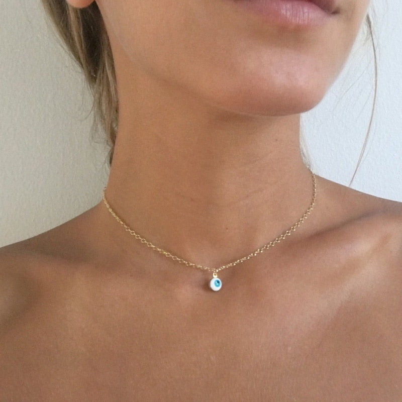 Teardrop Pendant Necklace