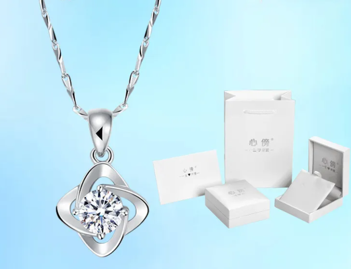 Sterling Drop Necklace