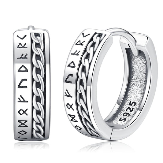 Viking Hoop Earrings