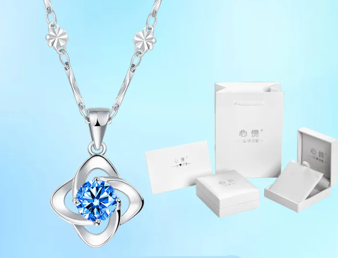 Sterling Drop Necklace