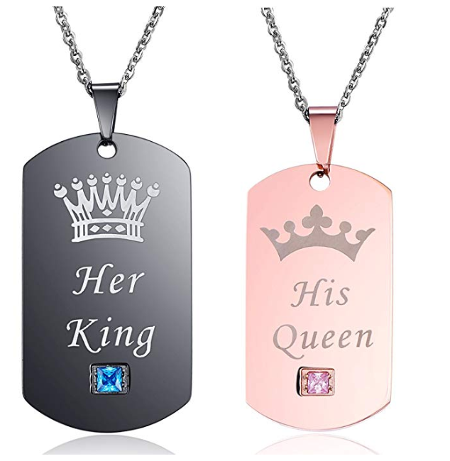 Crowned Hearts Couple Set