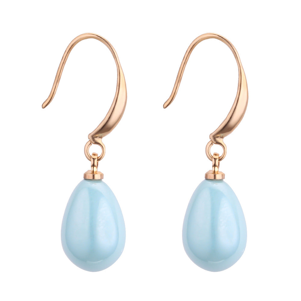 Elegant Pearl Drop Earrings
