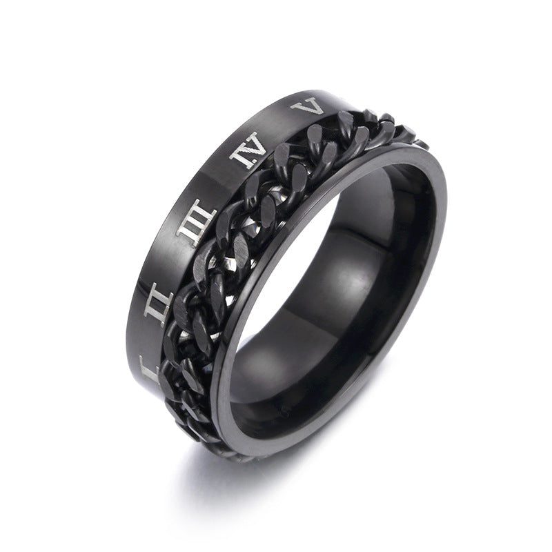 Roman Numeral Ring