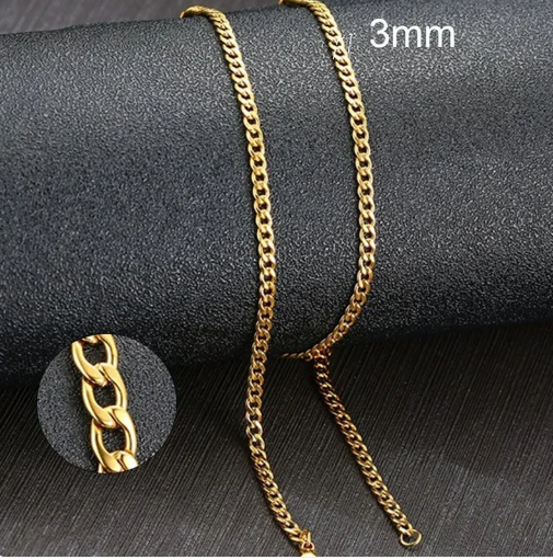 Stainless Steel Cuban Necklaces