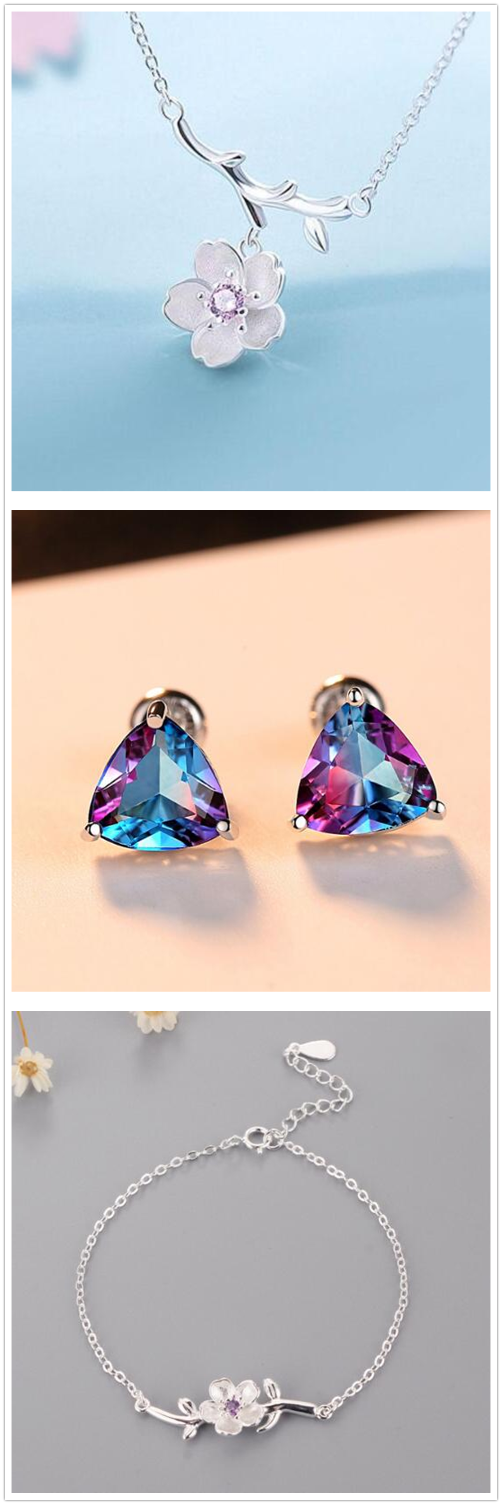 Paw Crystal Necklace