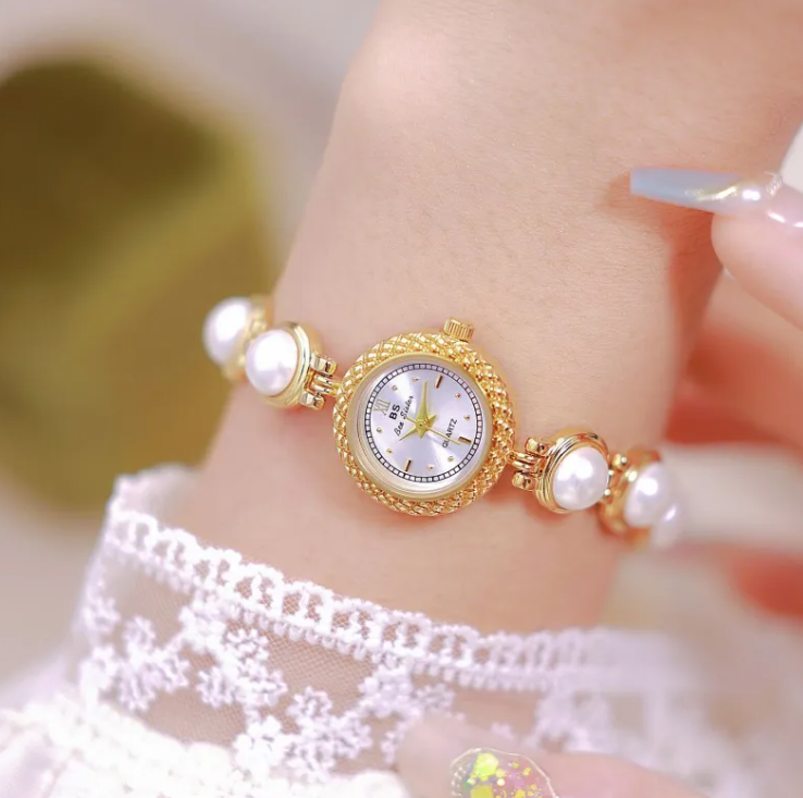 Pearl Watch Bracelet