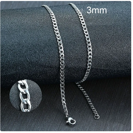 Stainless Steel Cuban Necklaces