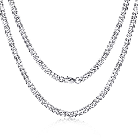 Sterling Link Chain