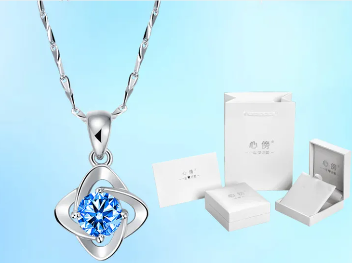 Sterling Drop Necklace