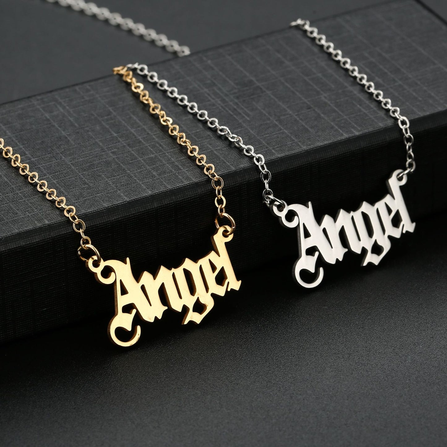 "Angel" and "Princess" Necklaces