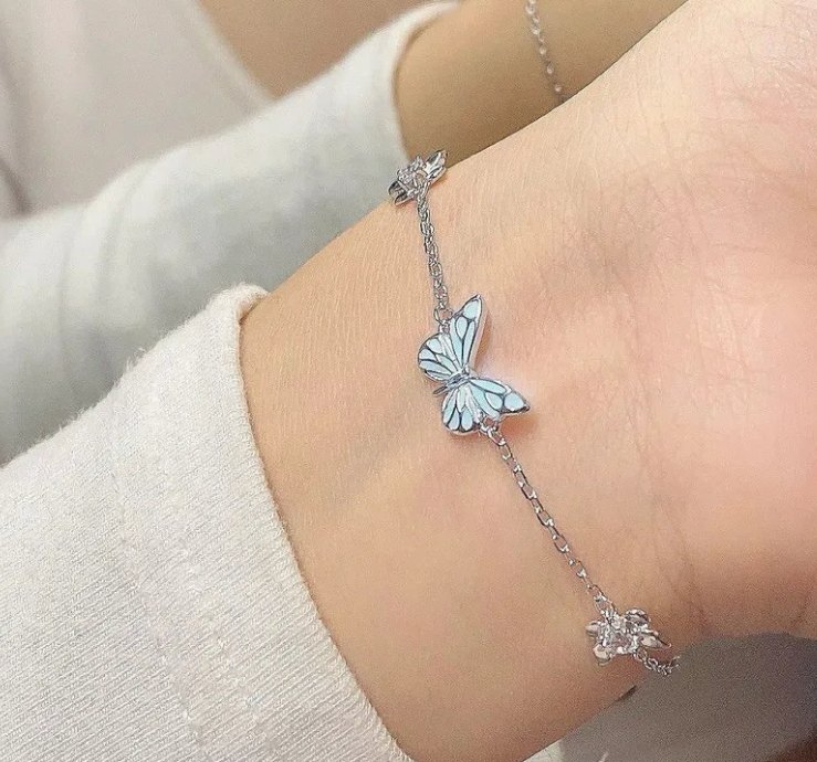 Glow Butterfly Necklace