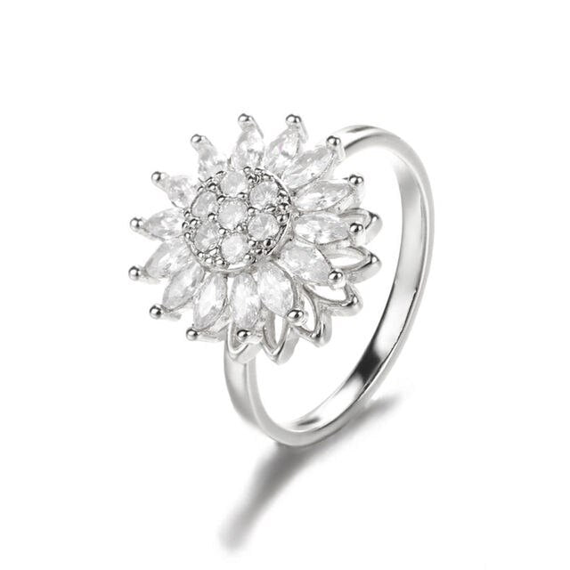 Sunflower Spinner Ring