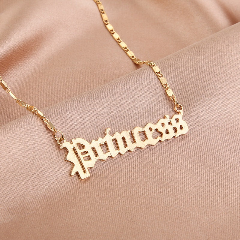 "Angel" and "Princess" Necklaces