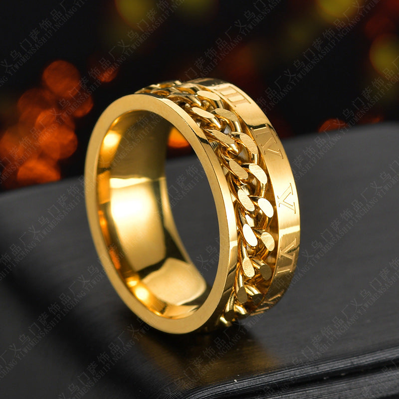 Roman Numeral Ring