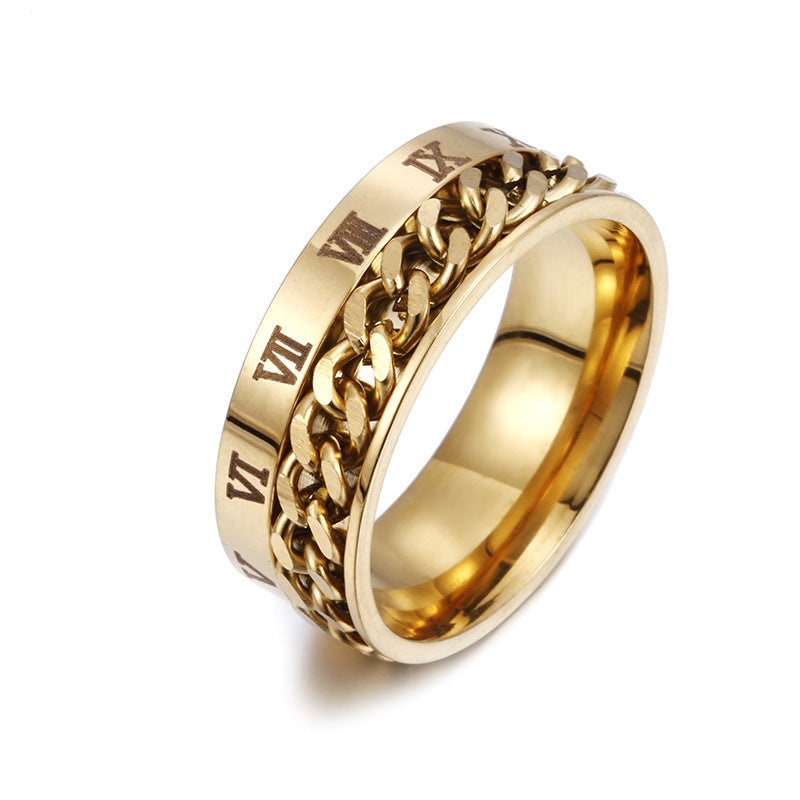 Roman Numeral Ring